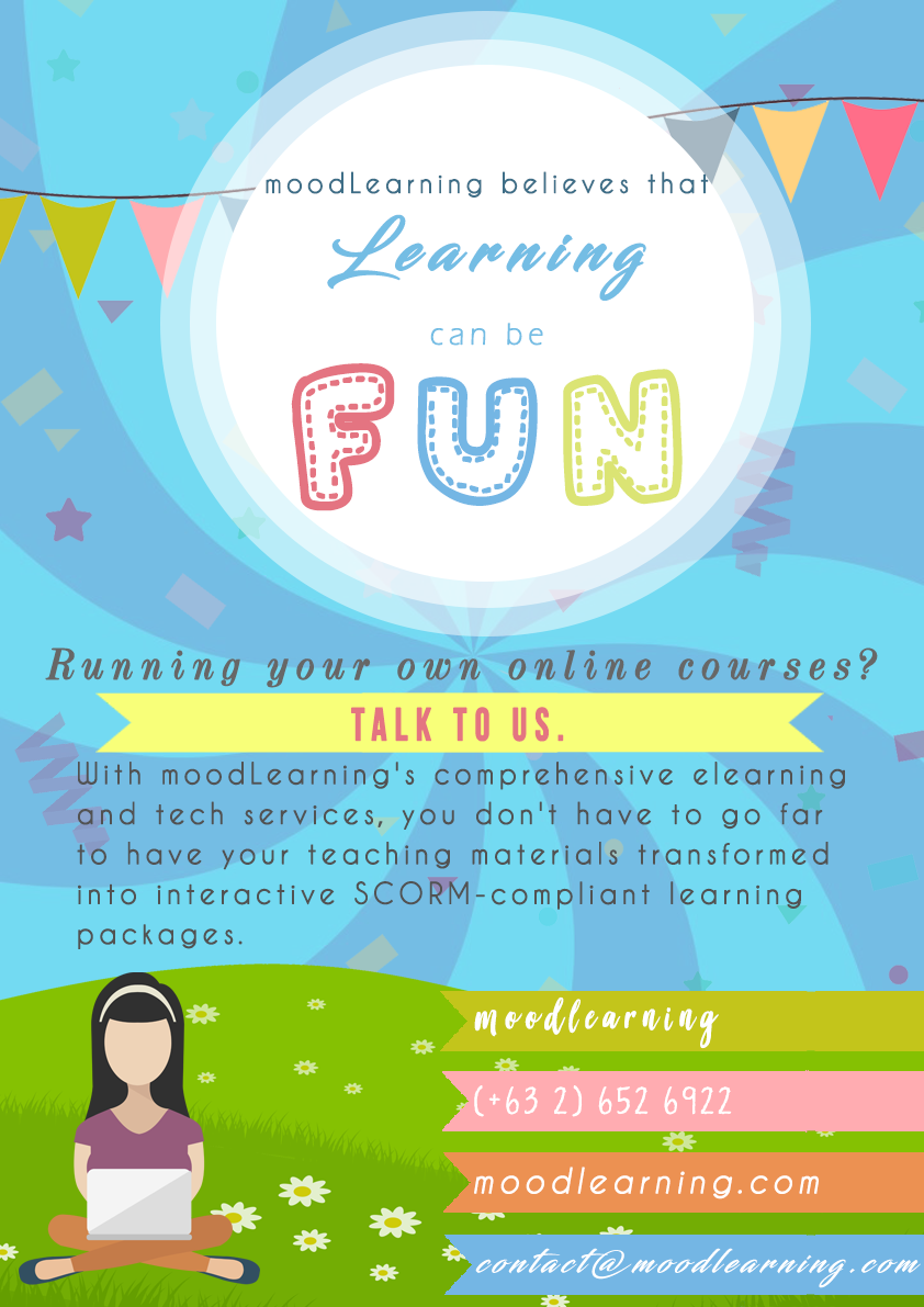 moodLearning understands that learning can be fun